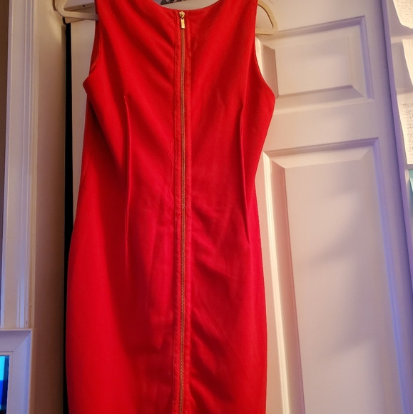 Red sheath dress - Picture 2 of 3